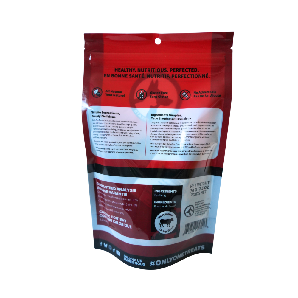 Poumon de bœuf 70 g