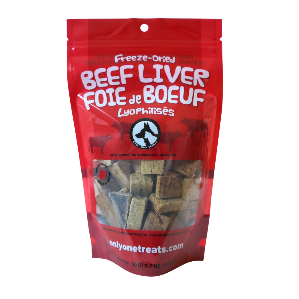 Foie de bœuf lyophilisé 50 g