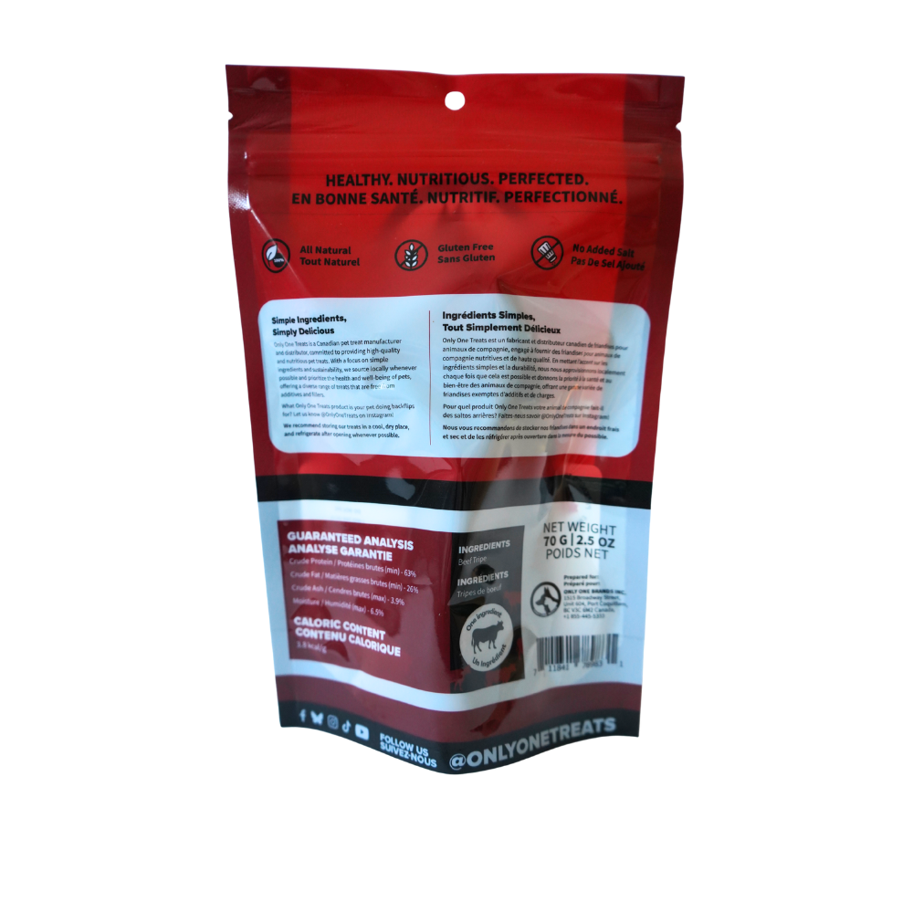 Tripes de bœuf vertes 70 g