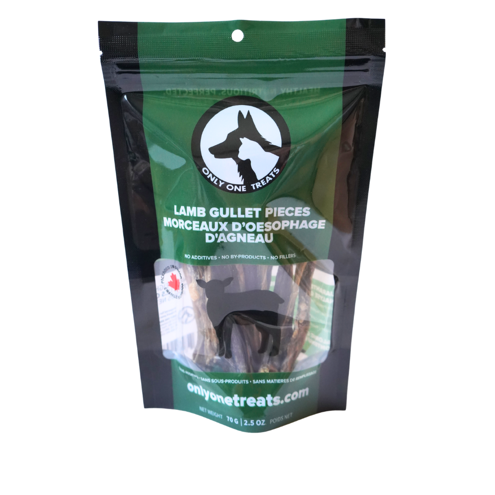 Morceaux d'oesophage d'agneau 70 g