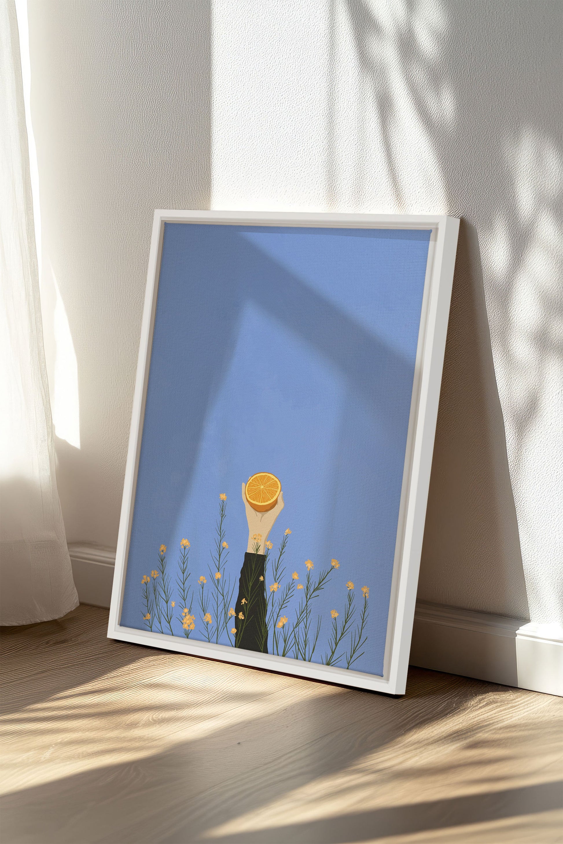 Citrus Bloom, Stretched Canvas Artwork
