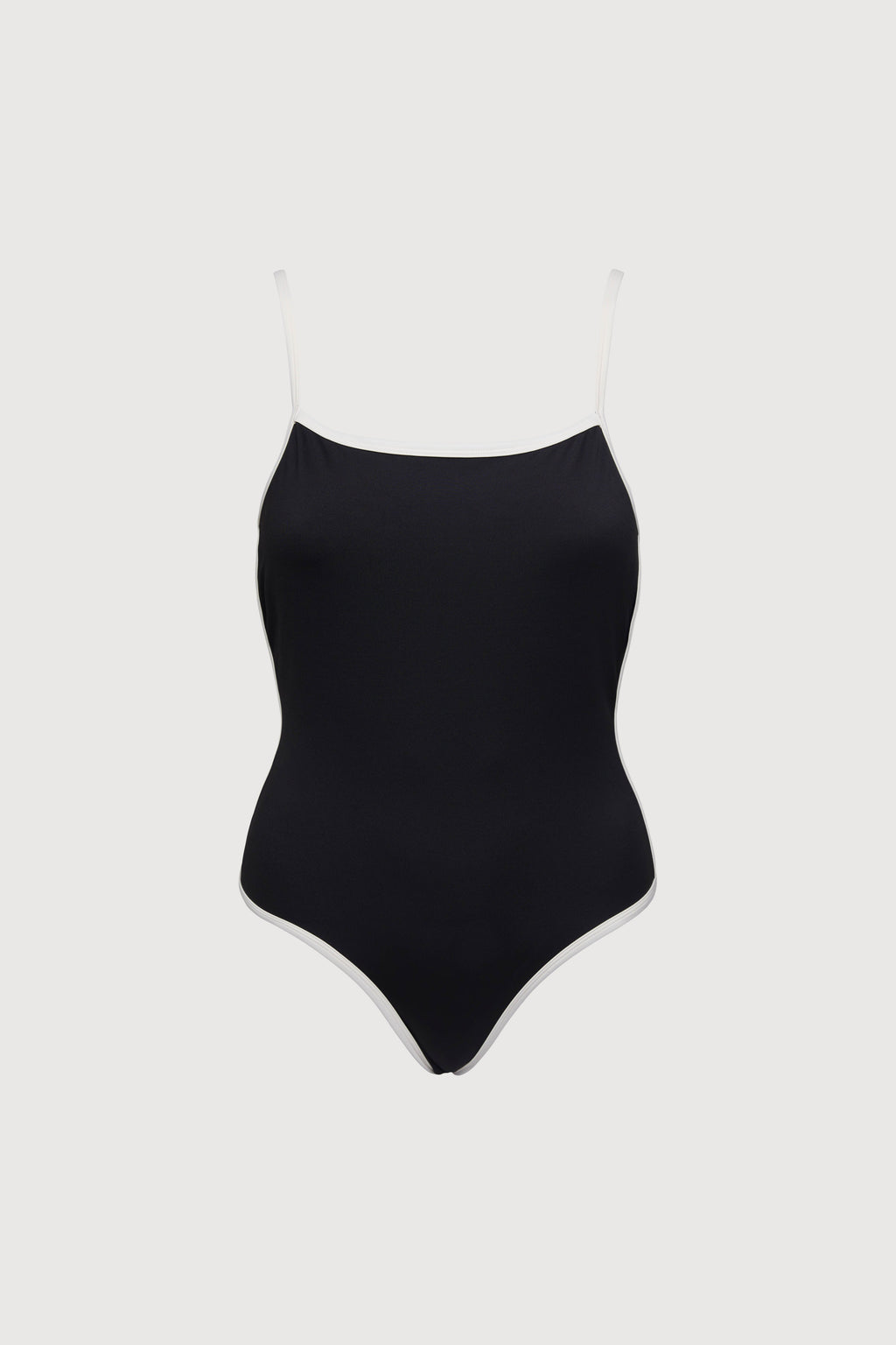 MAILLOT DE BAIN UNE PIÈCE À DÉTAILS CONTRASTÉS