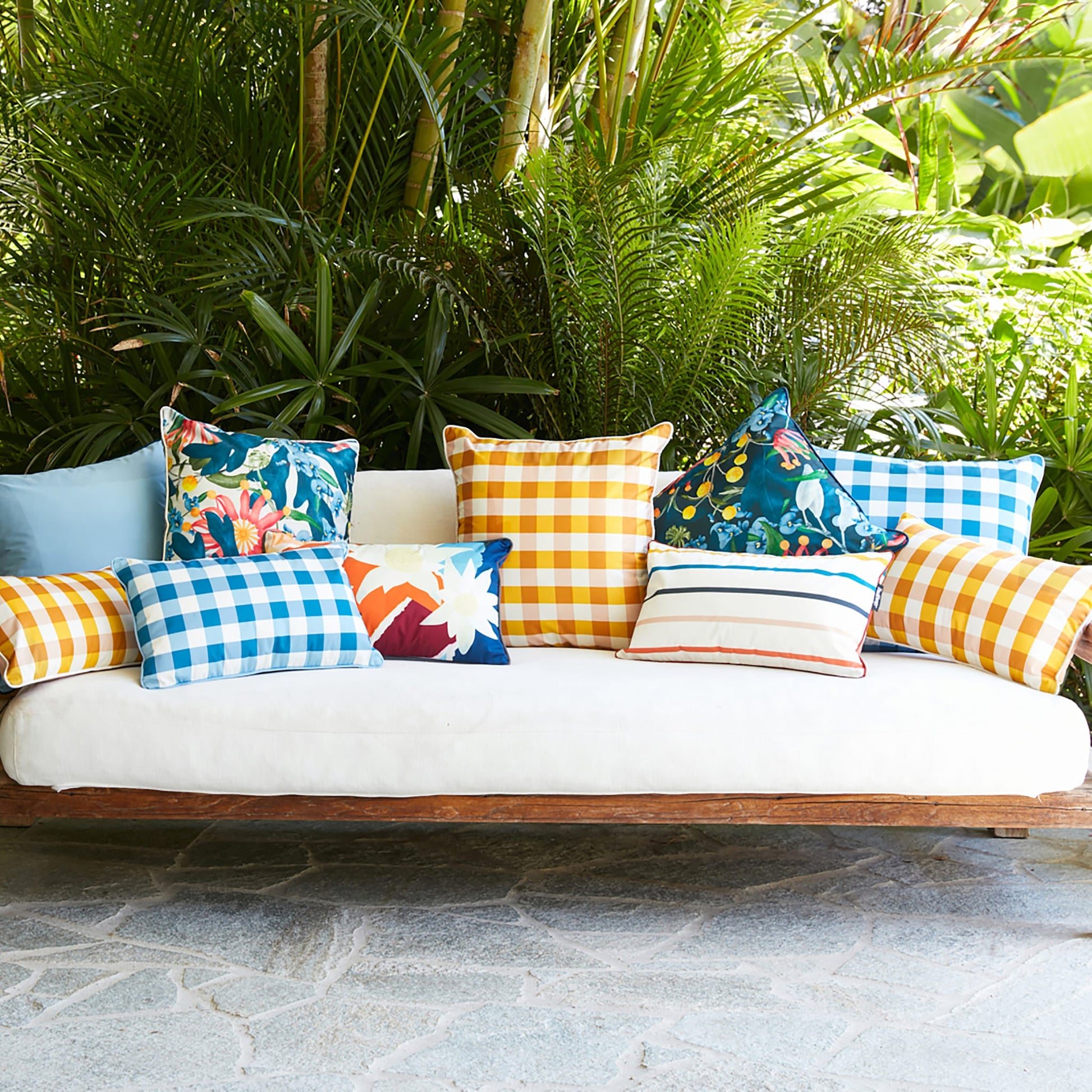 Throw Cushion 50x30cm<br> Indoor & Outdoor Use