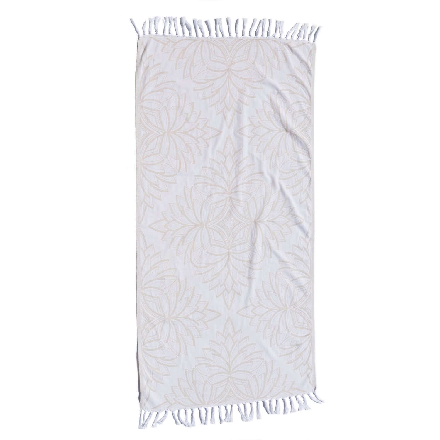 Turkish Towels Canada | Body Towel | Oat + White
