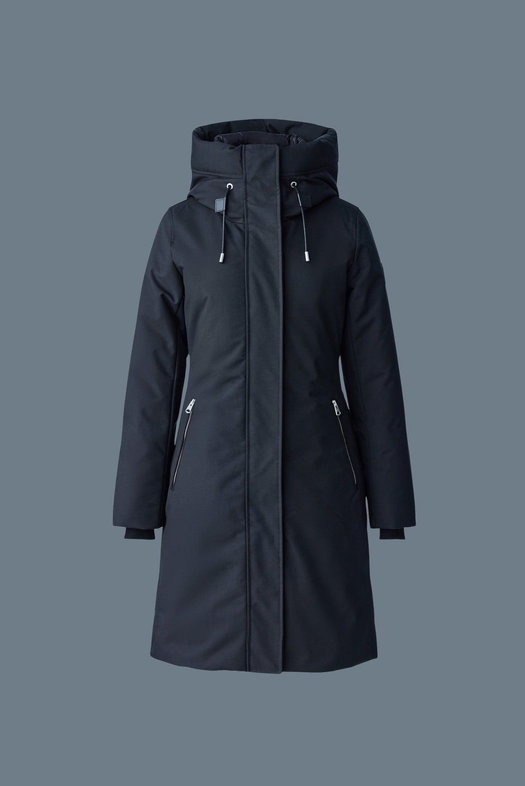 SHILOH 2-in-1 fitted down coat with removable bib