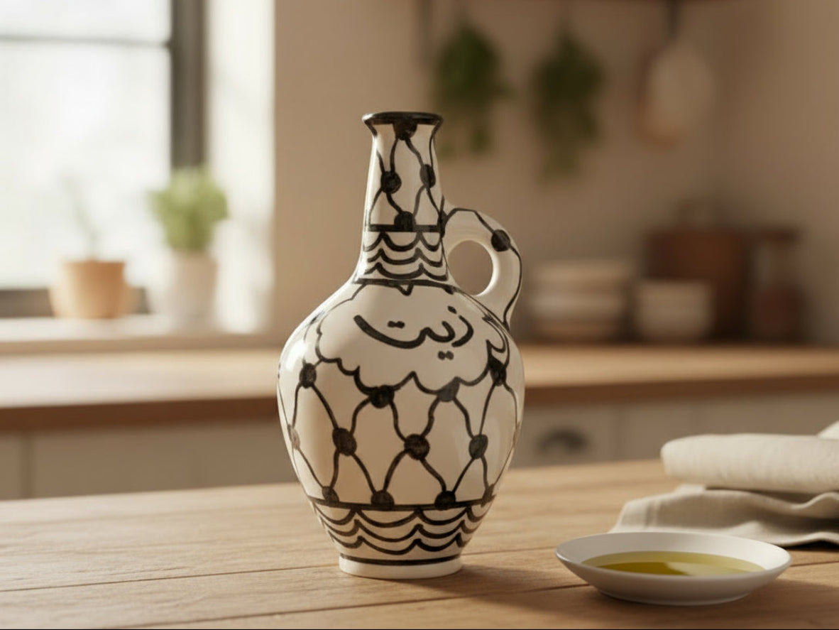 Handmade Ceramic Oil Dispenser