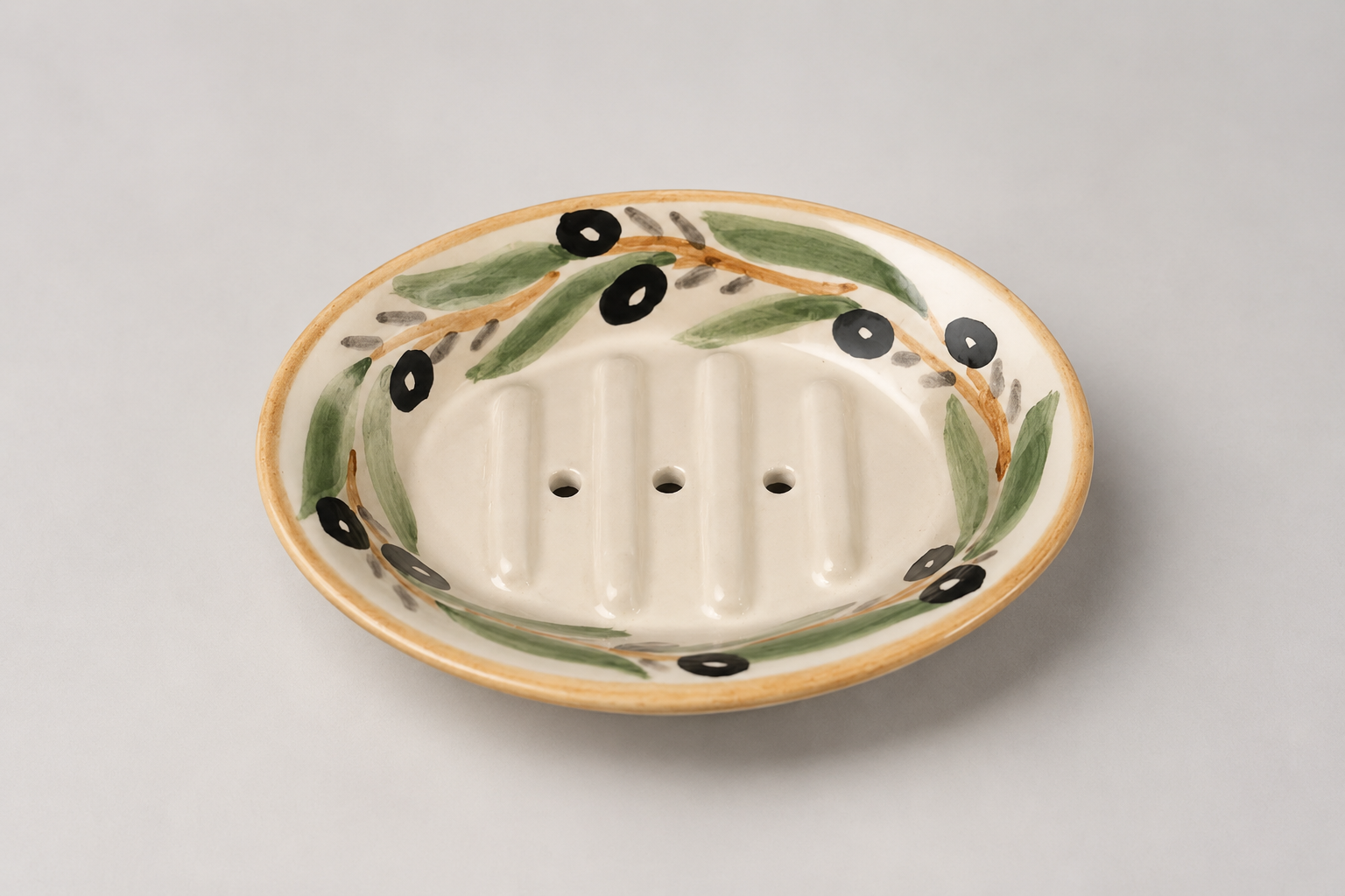 Handcrafted Ceramic Soap Dish Bathroom Accessories