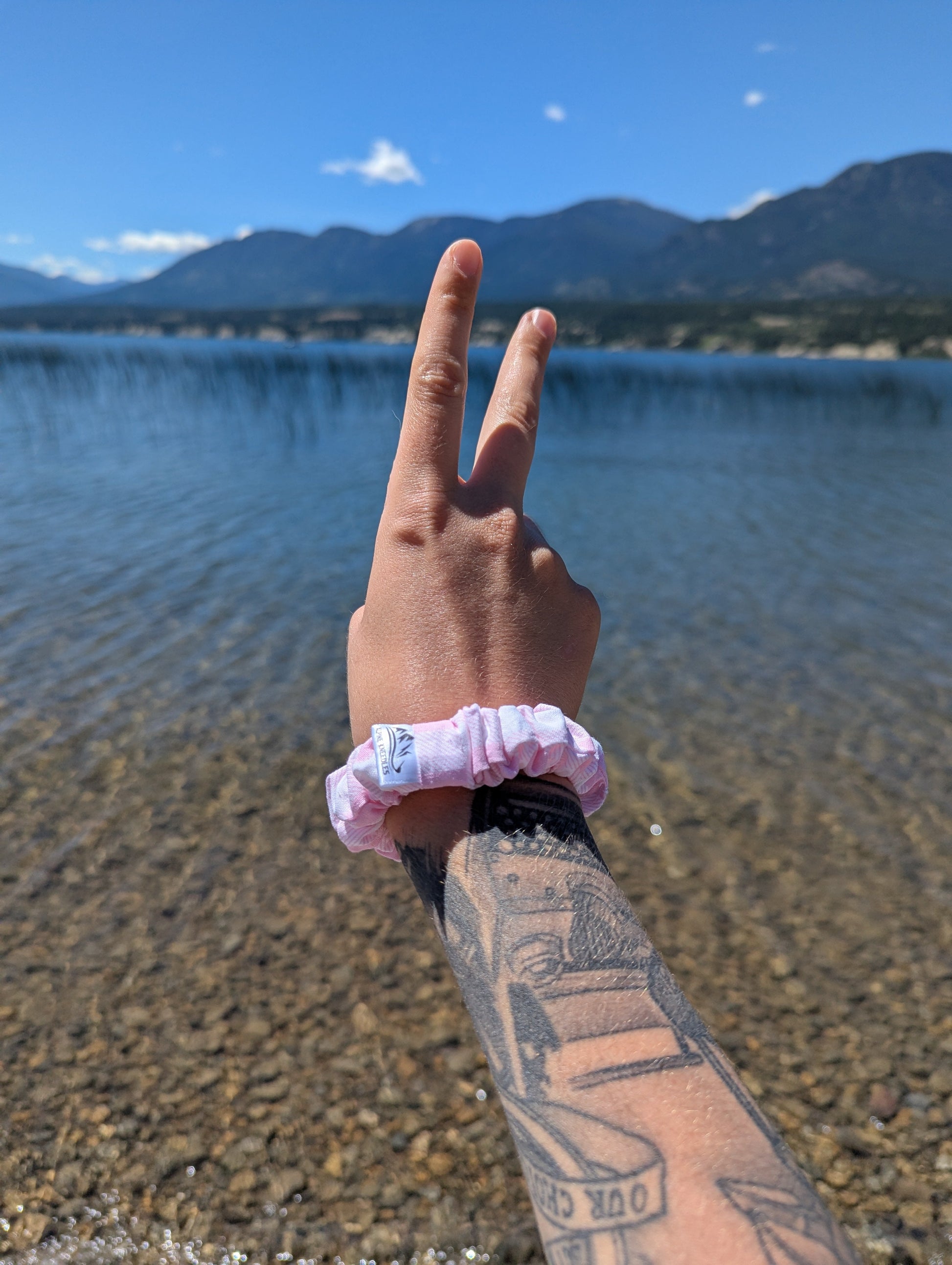 On Wednesdays - Sapling Cotton Scrunchie