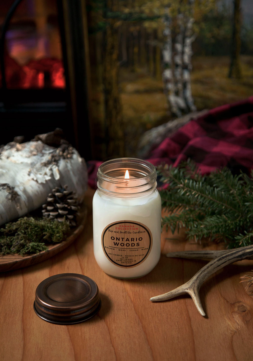 Ontario Woods Soy Candle - 14oz