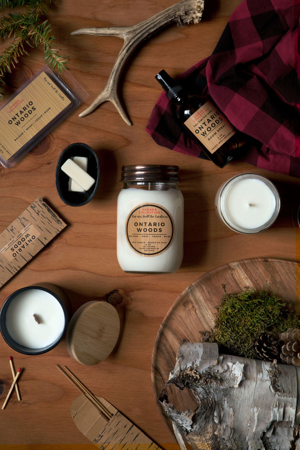 Ontario Woods Soy Candle - 8 oz