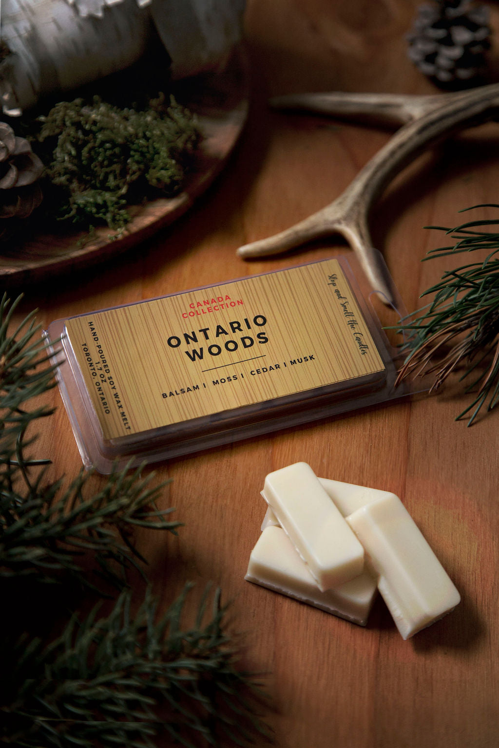 Wax melt bar: Ontario Woods 1.75oz