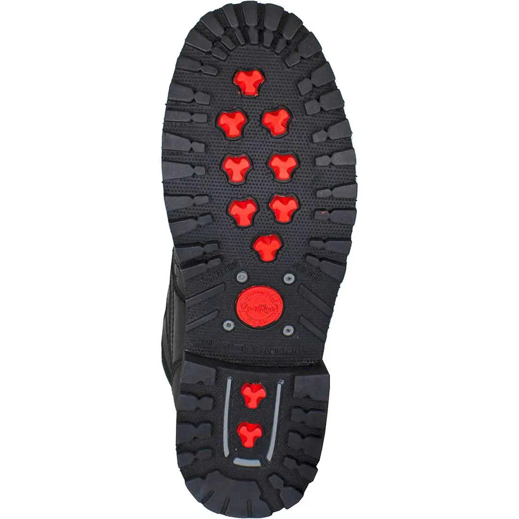 Bottes de moto à lacets Open Road pour hommes, 7 pouces