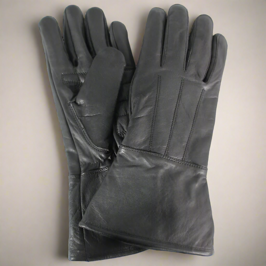 Gants de moto en cuir Open Road pour hommes