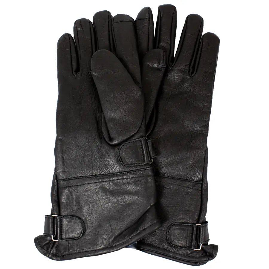 Gants de moto en cuir pour hommes Open Road