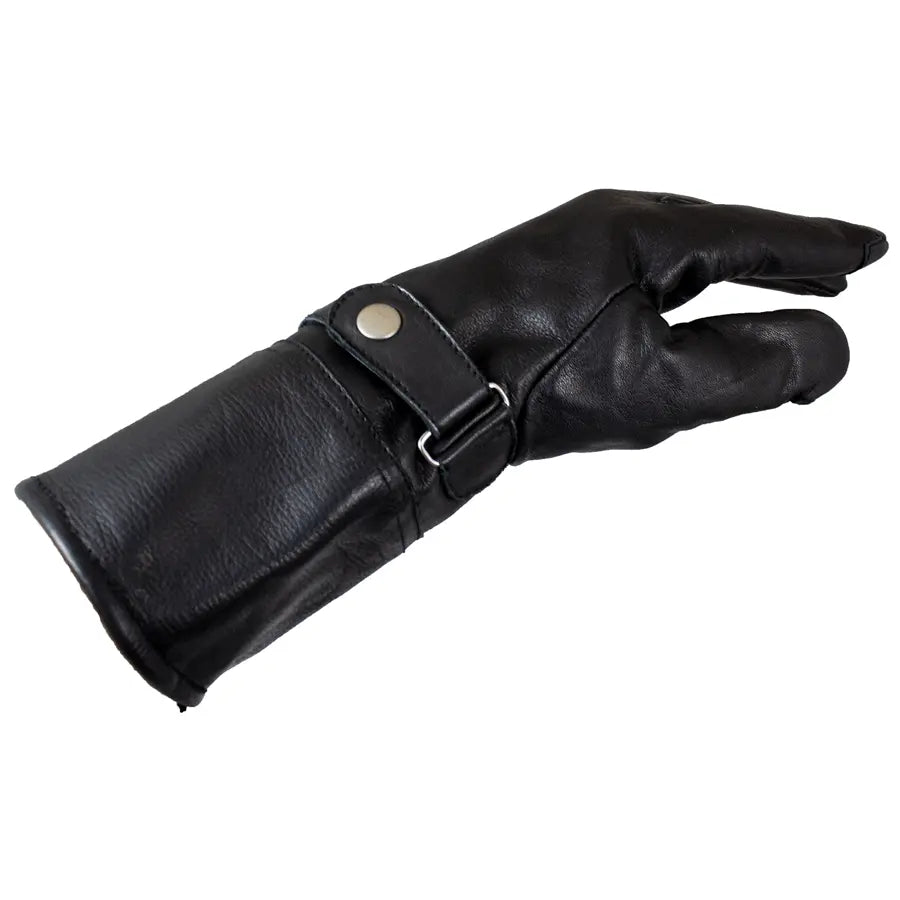 Gants de moto en cuir pour hommes Open Road