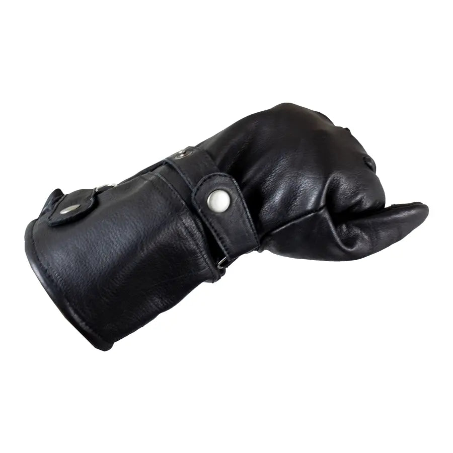 Gants de moto en cuir pour hommes Open Road