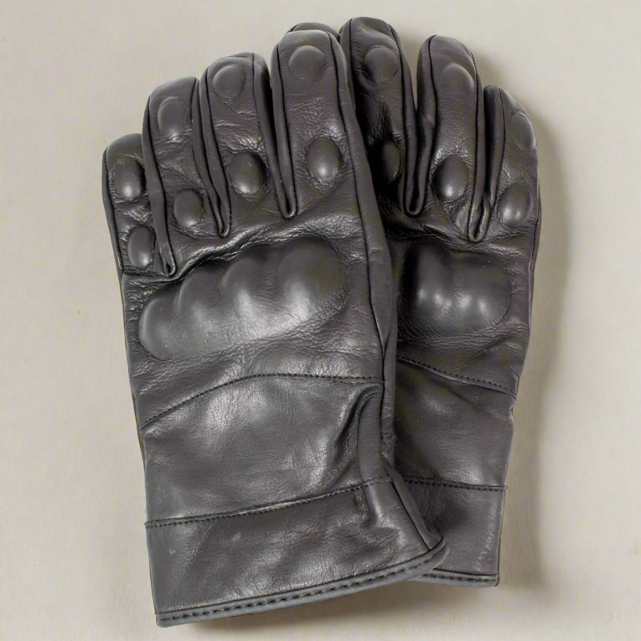 Gants de moto Open Road pour hommes, en cuir et Kevlar, avec protection des articulations.