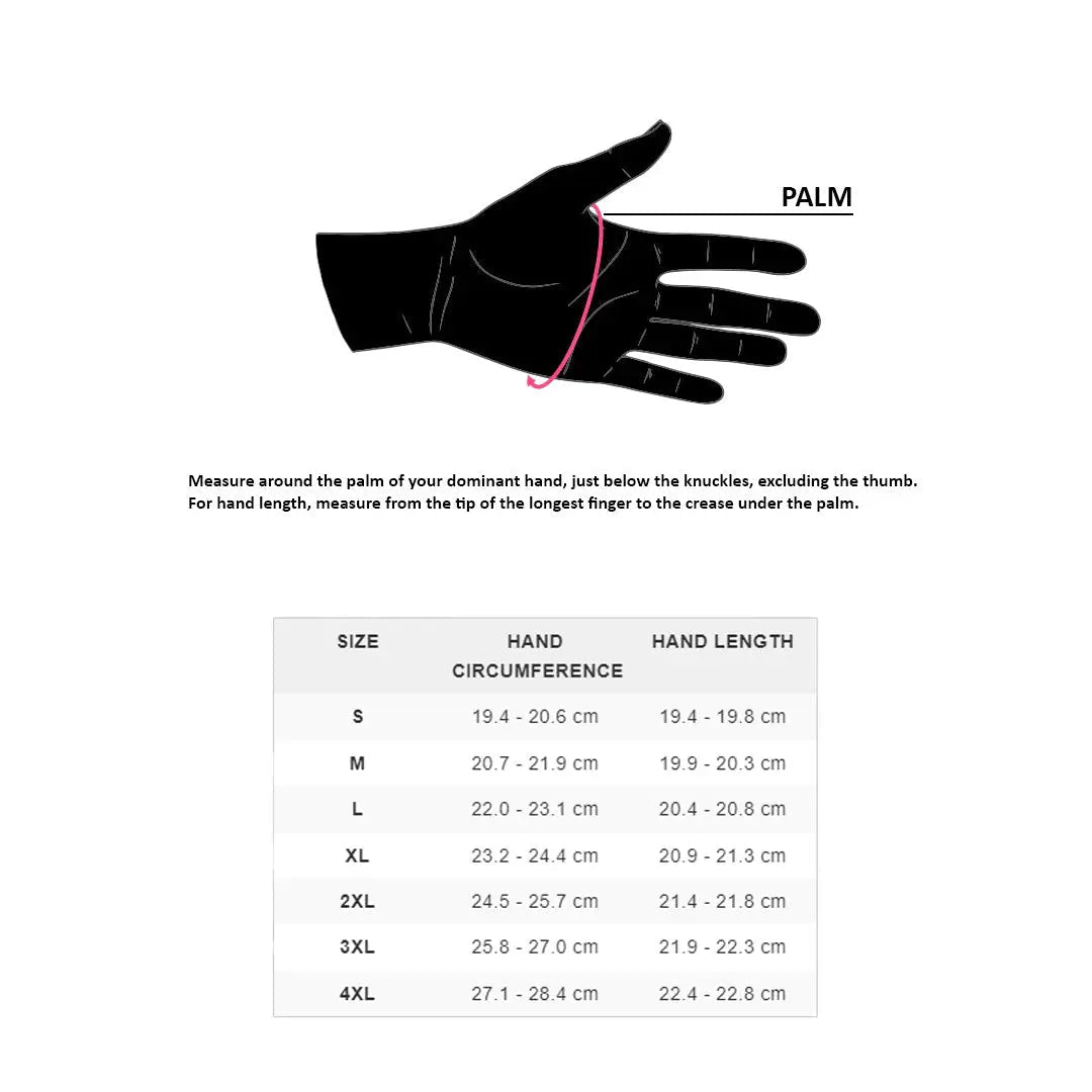 Gantelet de moto en cuir pour homme Open Road avec bordure réfléchissante