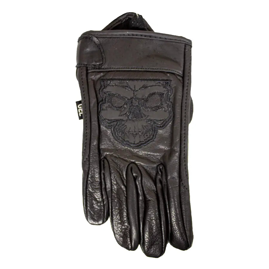 Gants réfléchissants à tête de mort pour hommes BOL/Open Road
