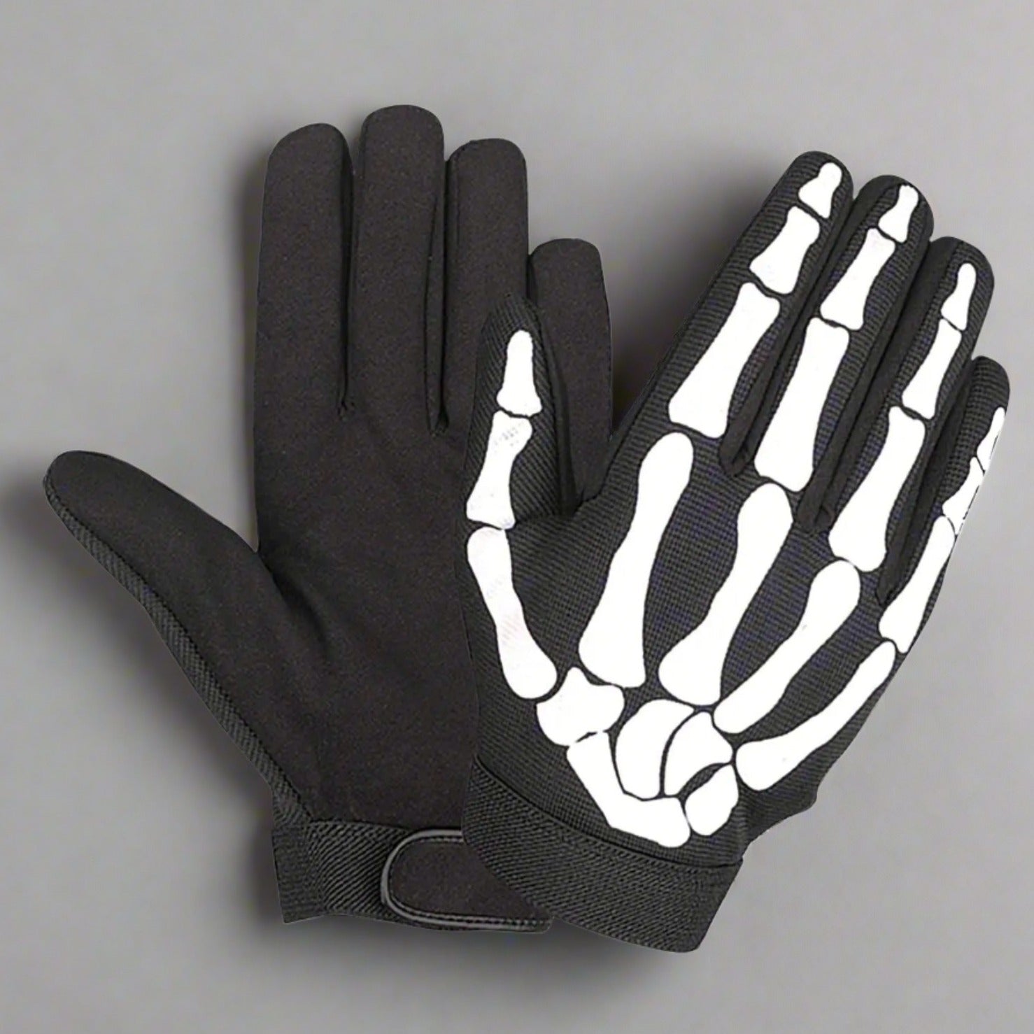 Gants en tissu squelette Open Road