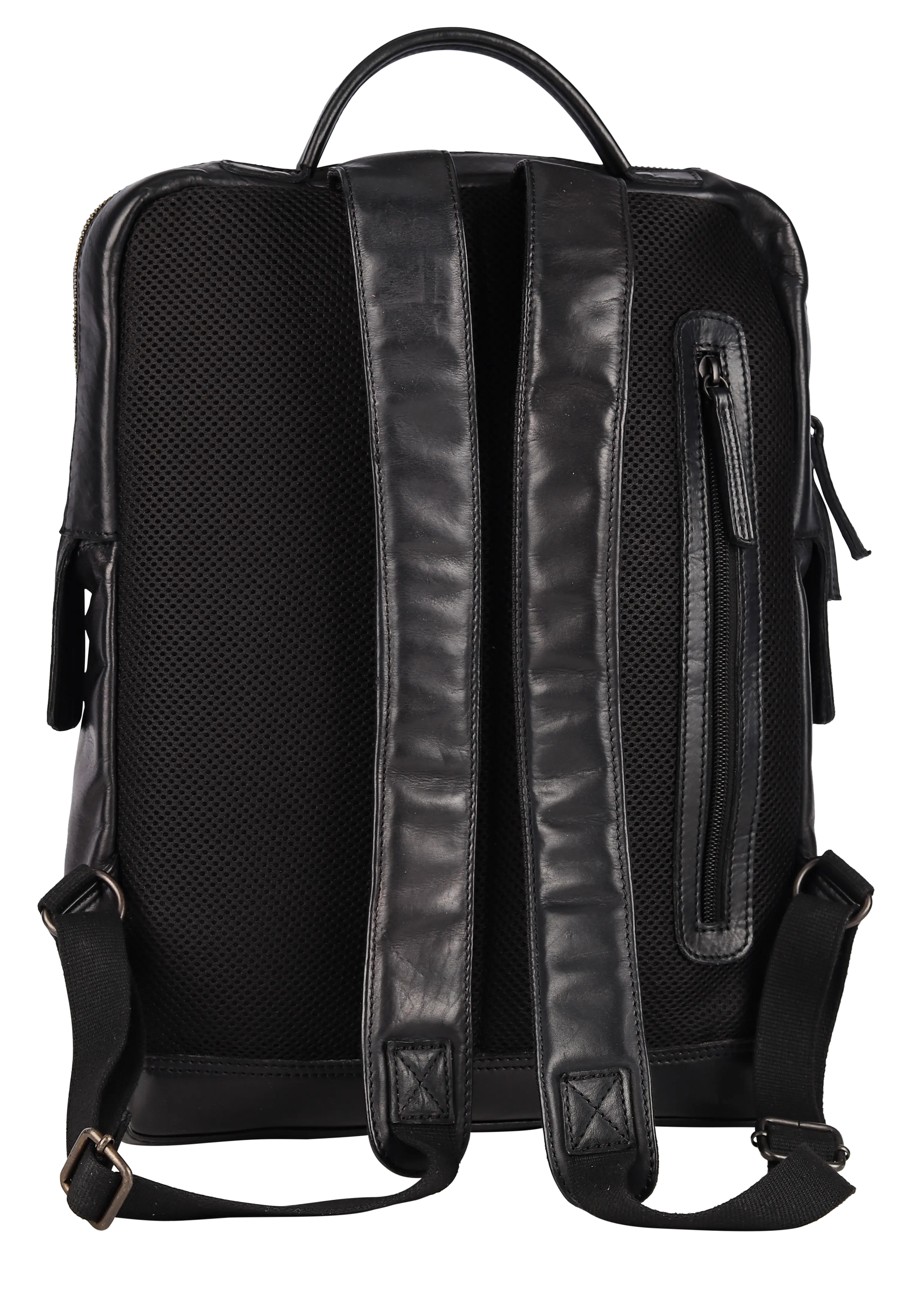 Sac à dos en cuir réglable à deux bretelles MET