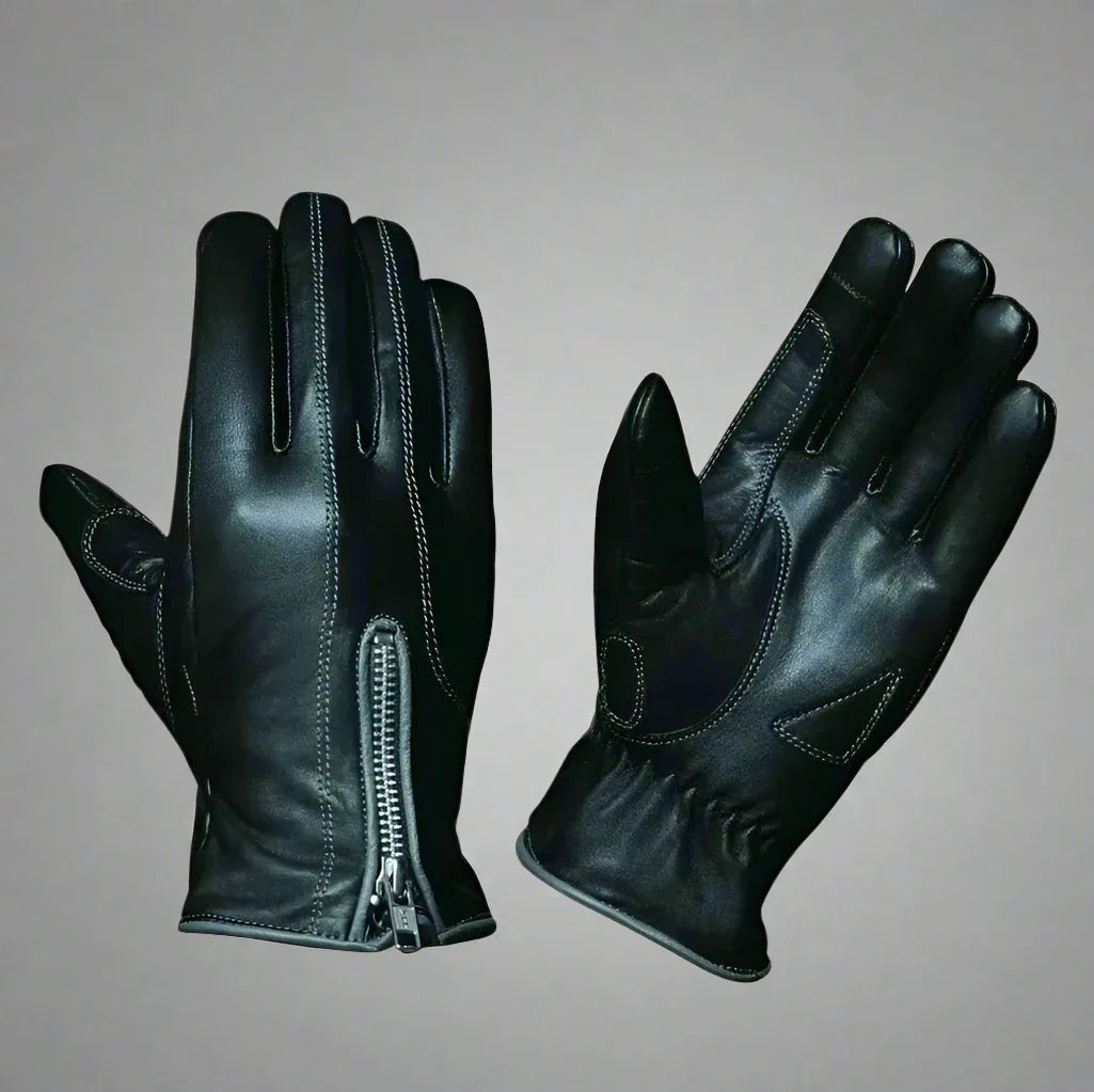 Gants de moto en cuir pour femmes Open Road