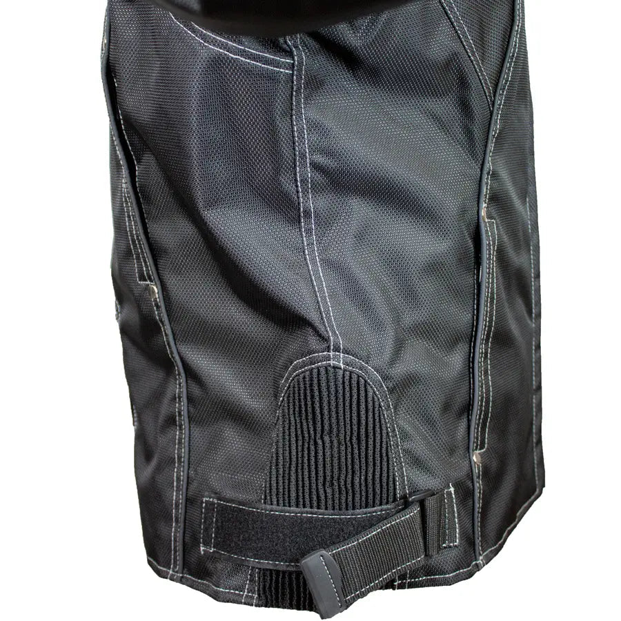 Veste de moto en textile réfléchissant à capuche zippée pour femme Open Road