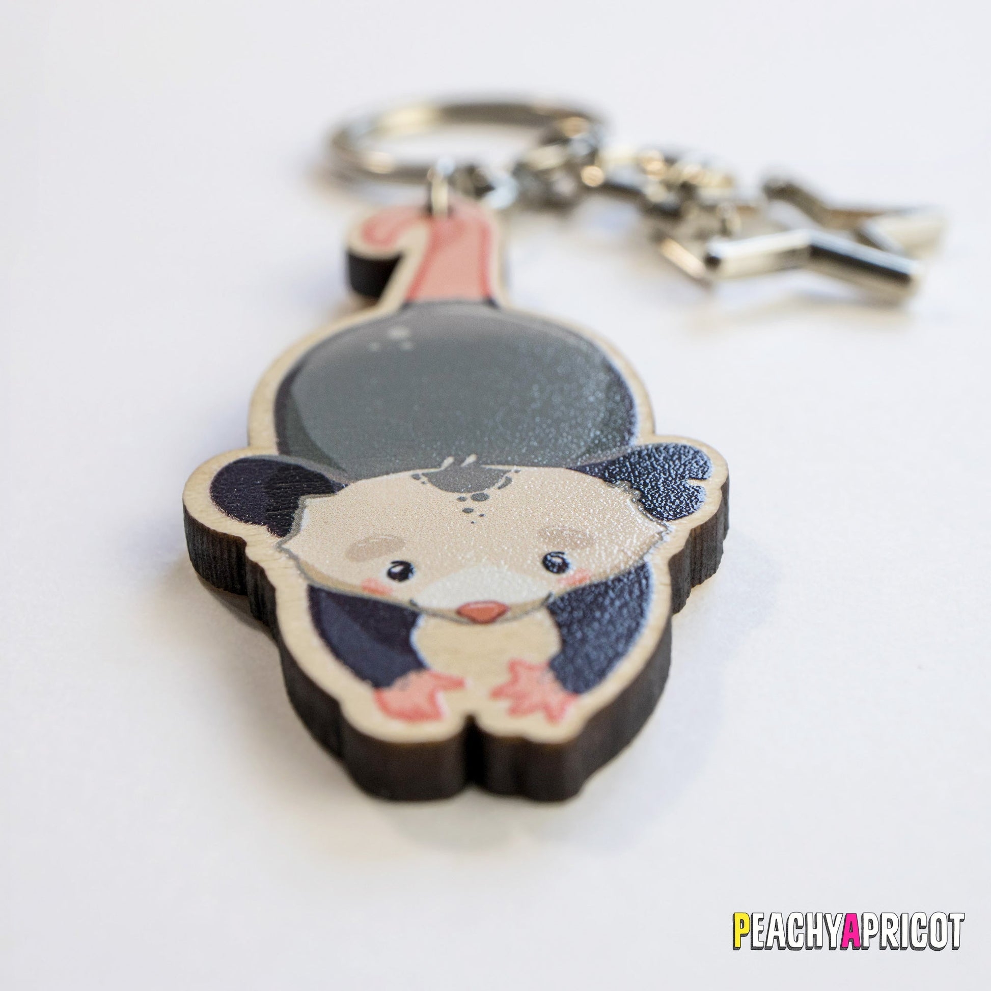 Porte-clés bébé opossum