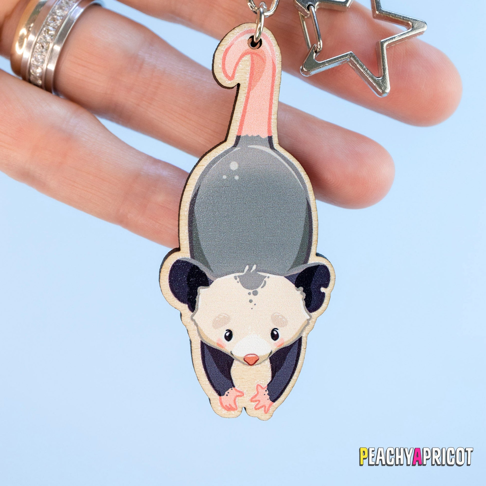 Porte-clés bébé opossum