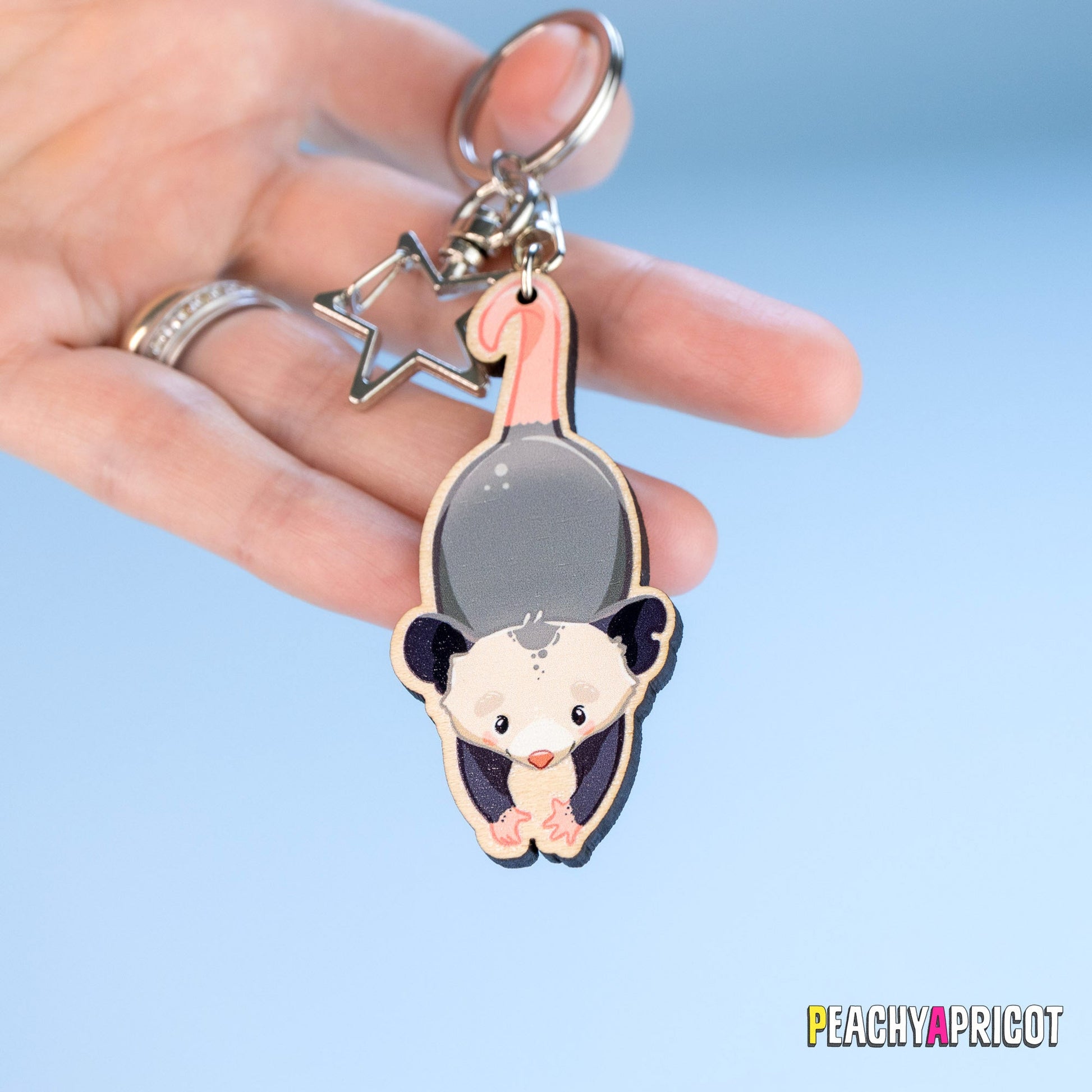 Porte-clés bébé opossum
