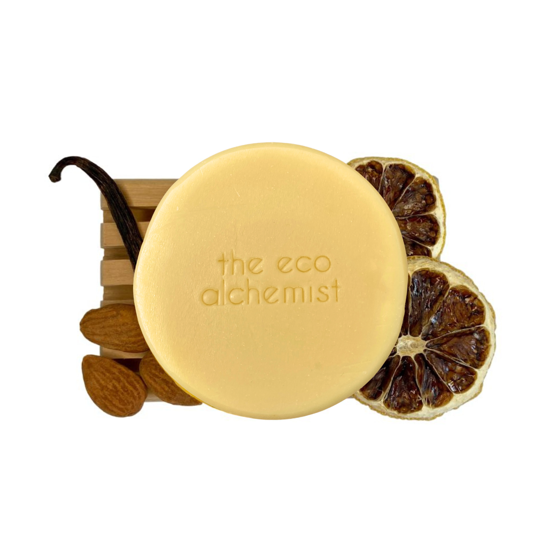 Savon artisanal à la crème orange et vanille