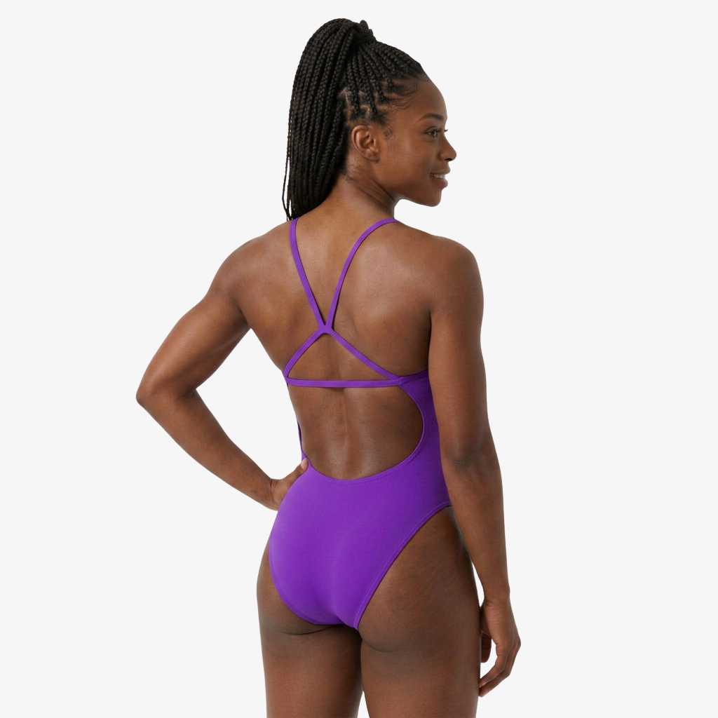 Orchid Open Back Performance Training Swimsuit by Norca