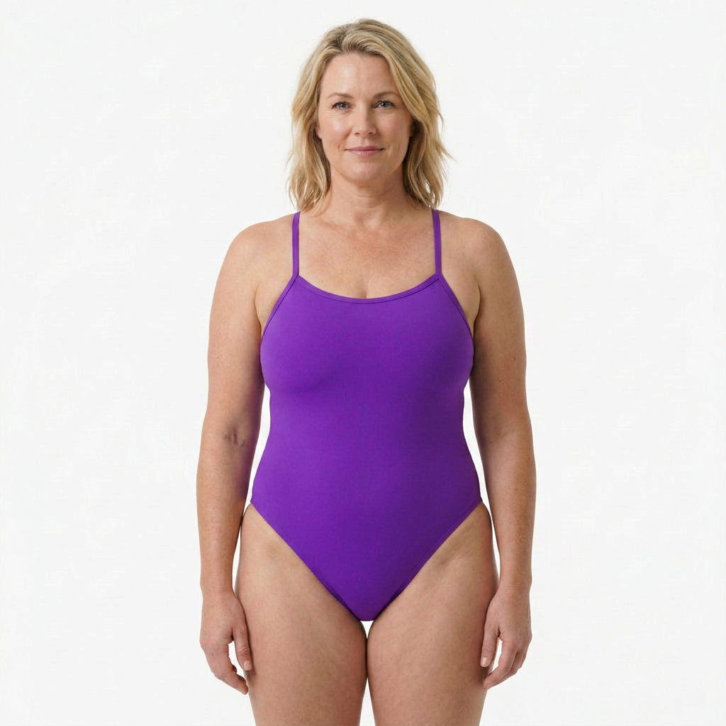 Orchid Open Back Performance Training Swimsuit by Norca