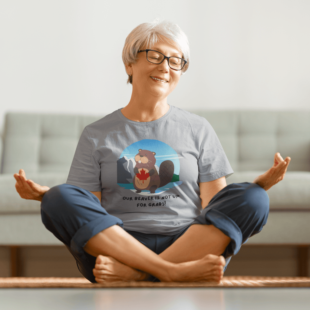 "Our Beaver is Not up for Grabs" Classic Unisex Crewneck T-shirt