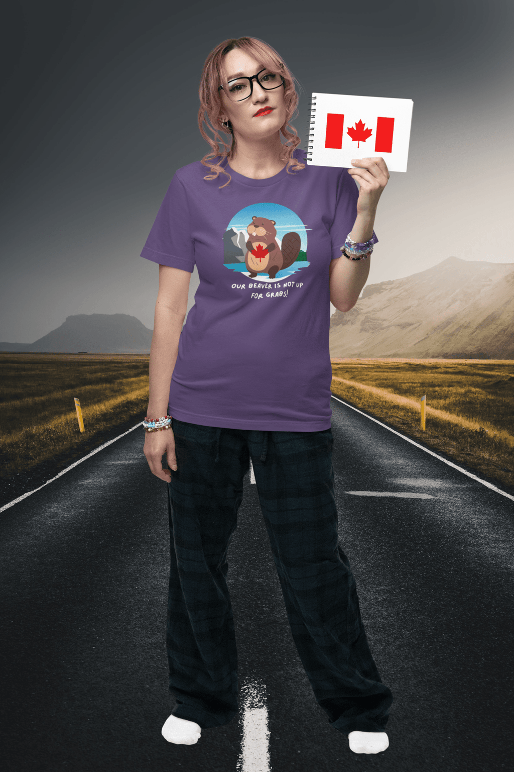 "Our Beaver is Not up for Grabs" Classic Unisex Crewneck T-shirt