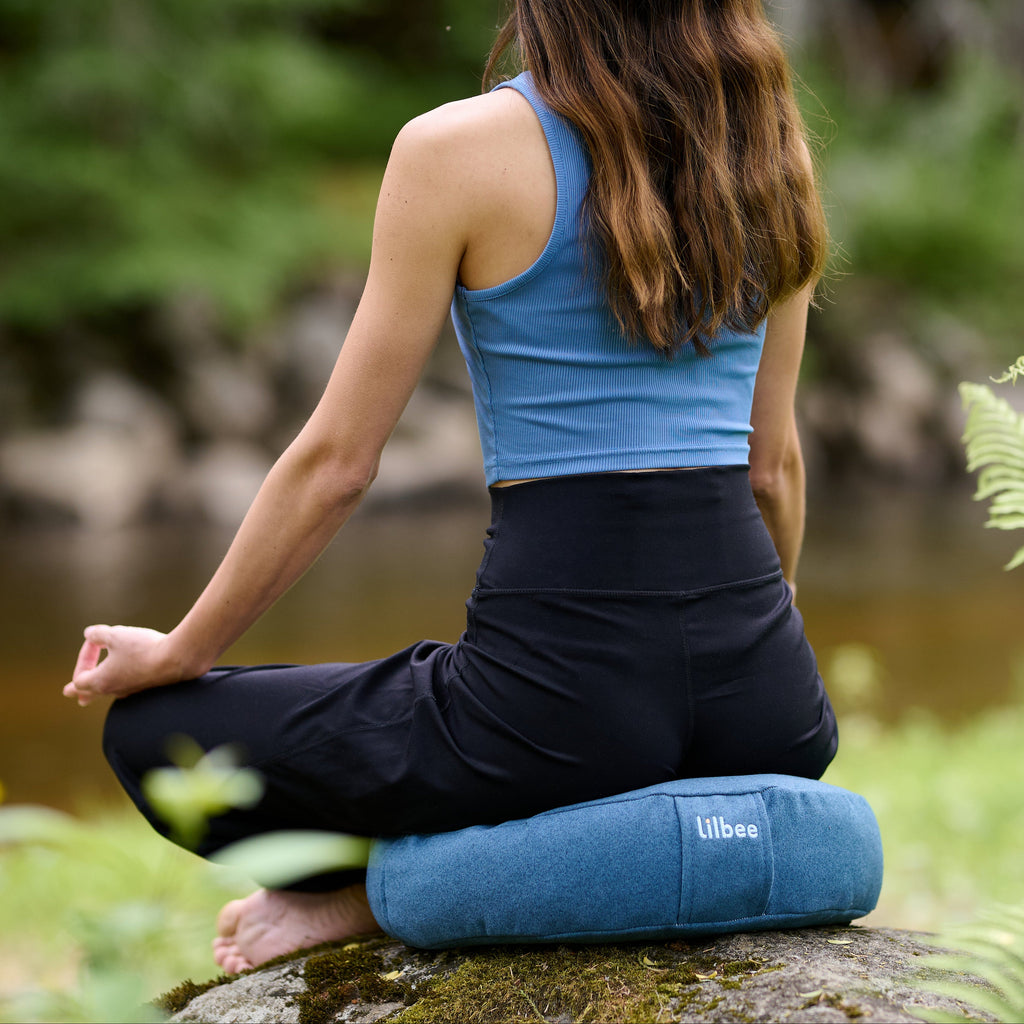 Low Zafu Meditation Cushion 4"
