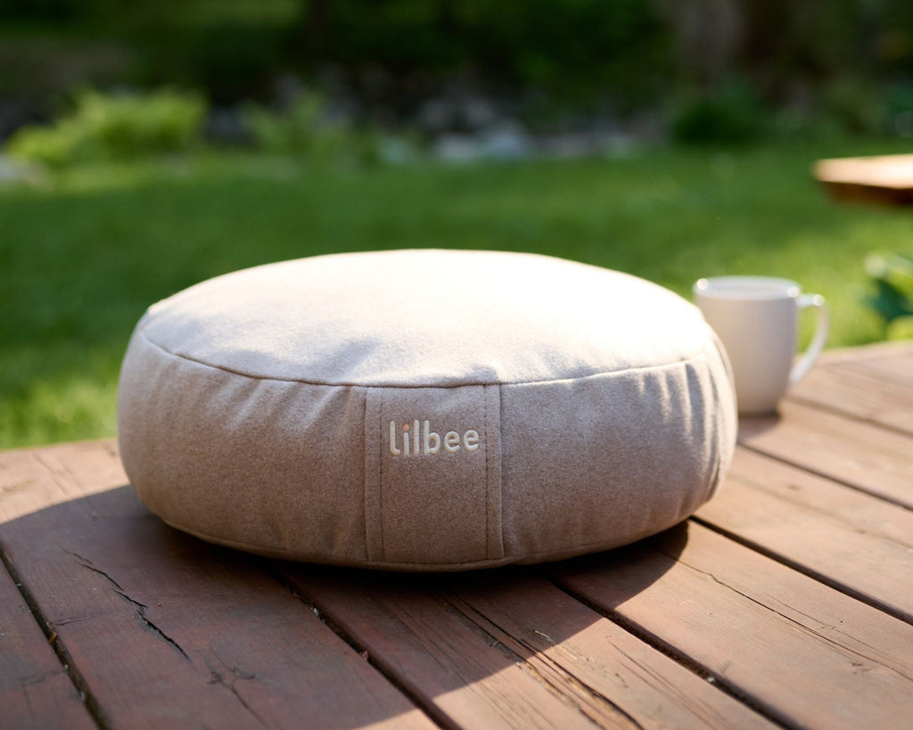 Low Zafu Meditation Cushion 4"