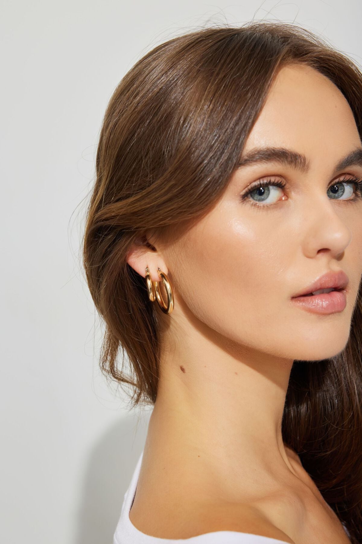 Lot de 3 boucles d'oreilles créoles