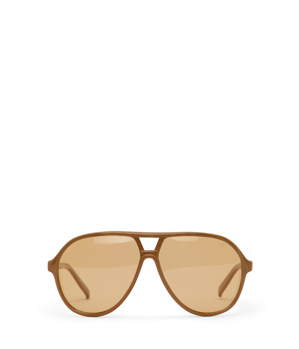 Lunettes de soleil aviateur marron ELLIS