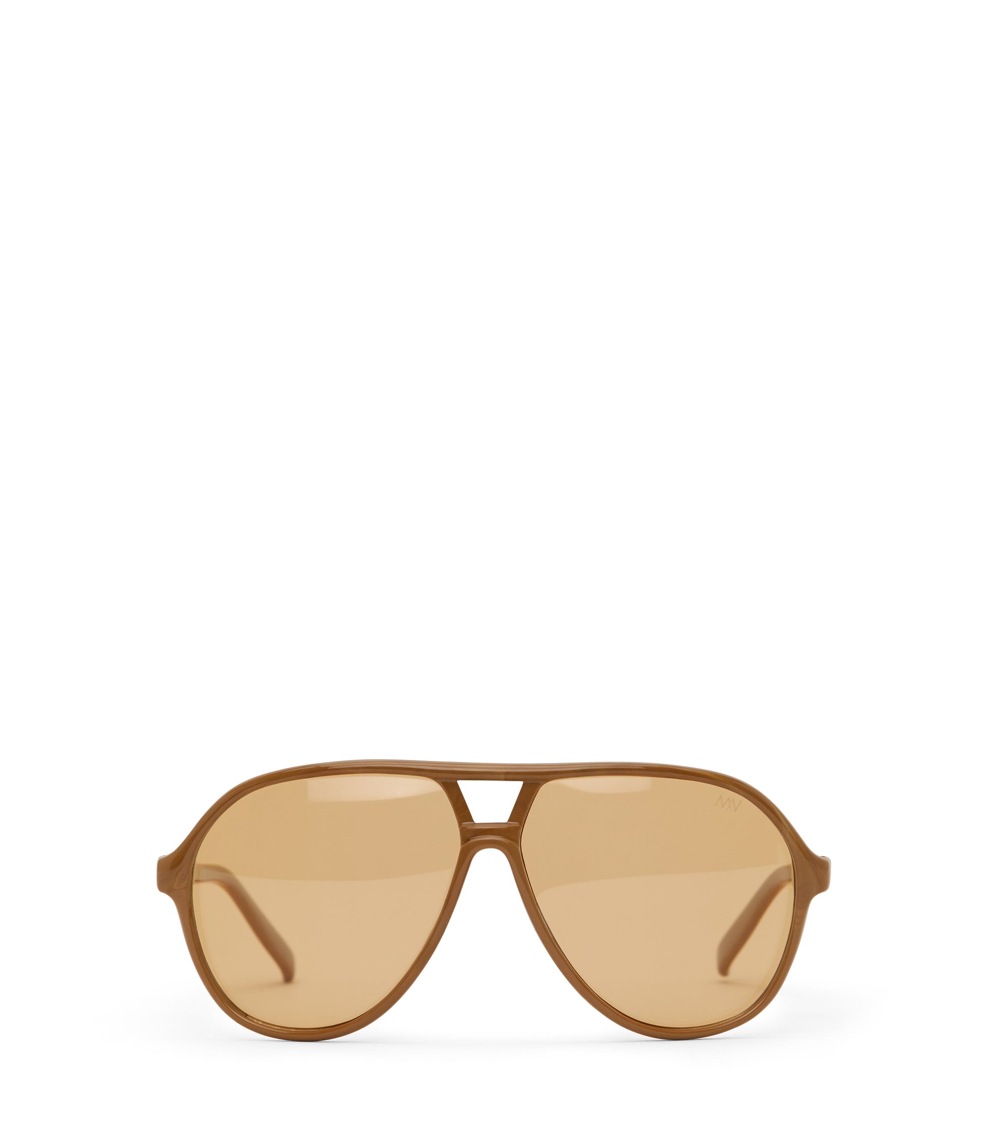 Lunettes de soleil aviateur marron ELLIS
