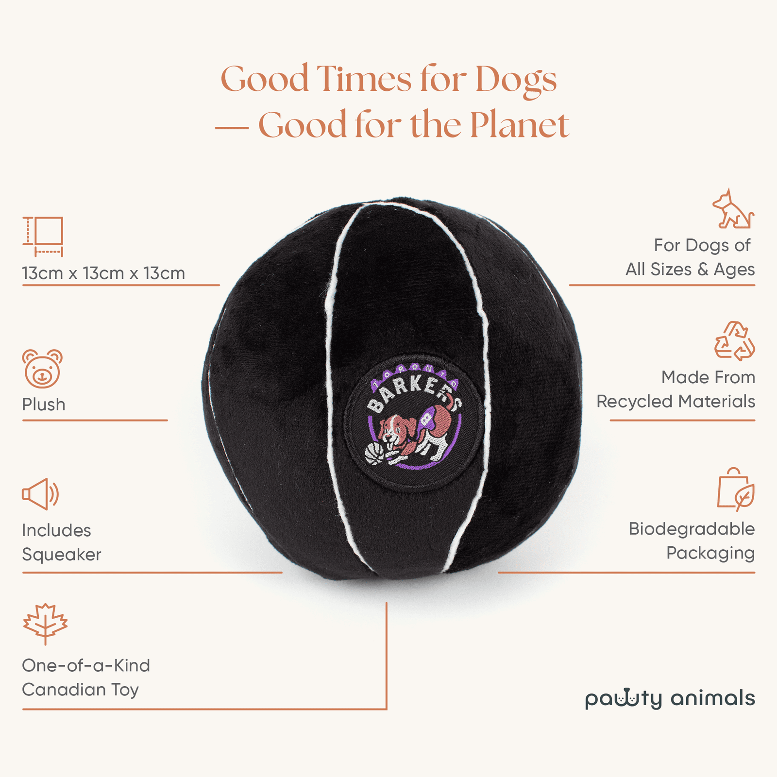 Jouet pour chien Toronto Barkers 