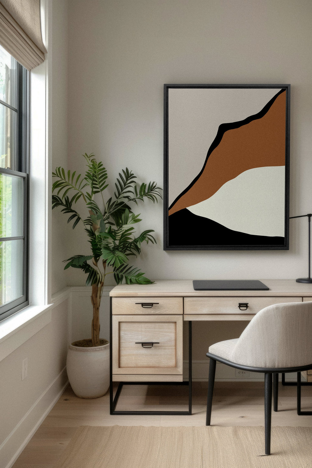 EBONY PALETTE, Stretched Canvas Artwork