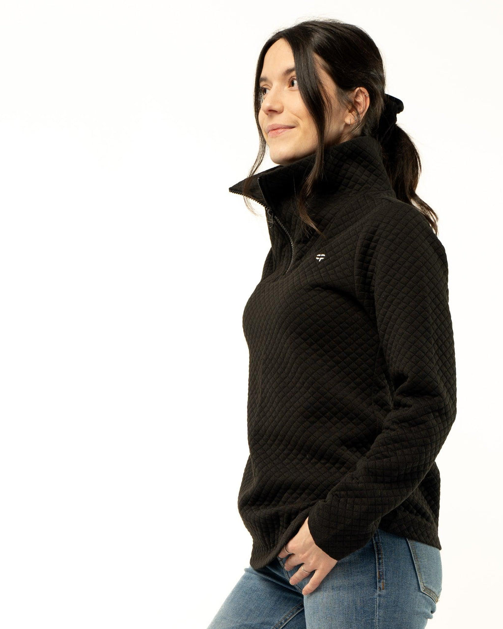 Quilted Hoodie
