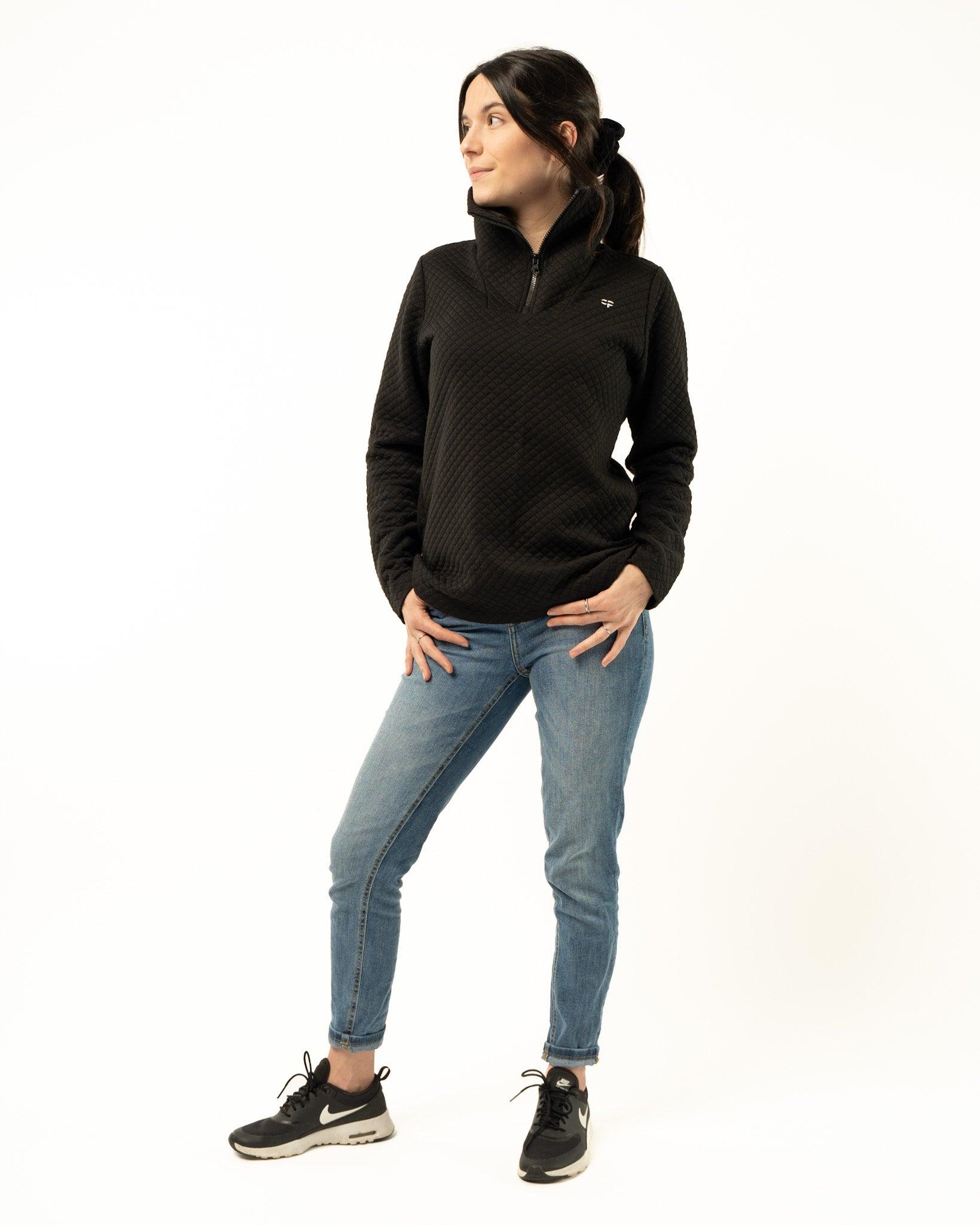 Quilted Hoodie