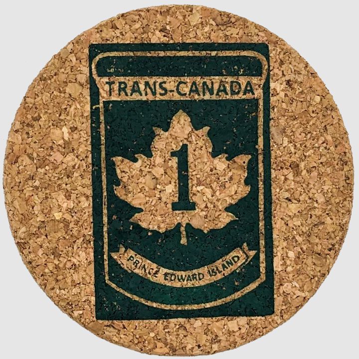 Sous-verres Route transcanadienne Île-du-Prince-Édouard