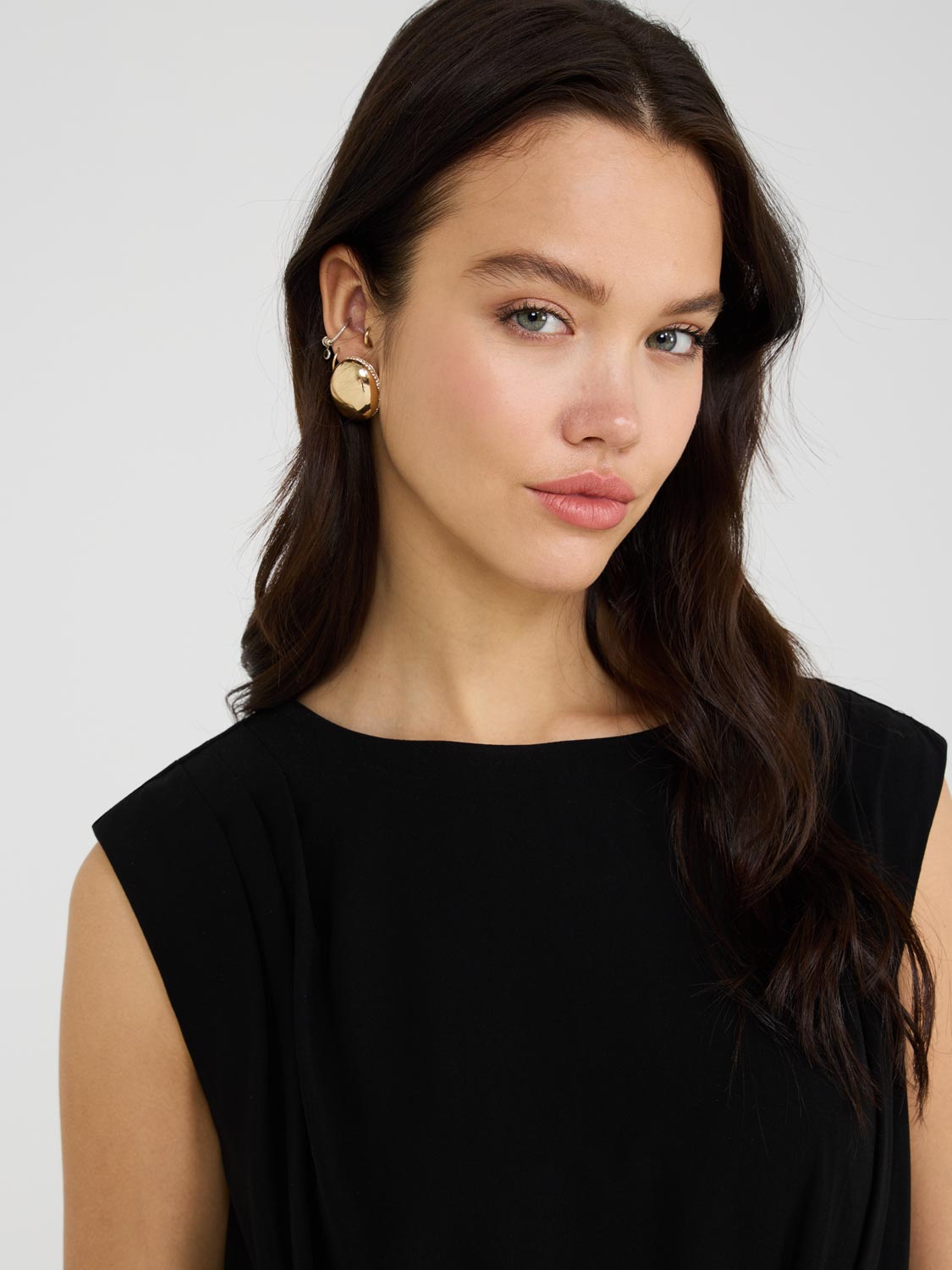 A-Line Belted Dress