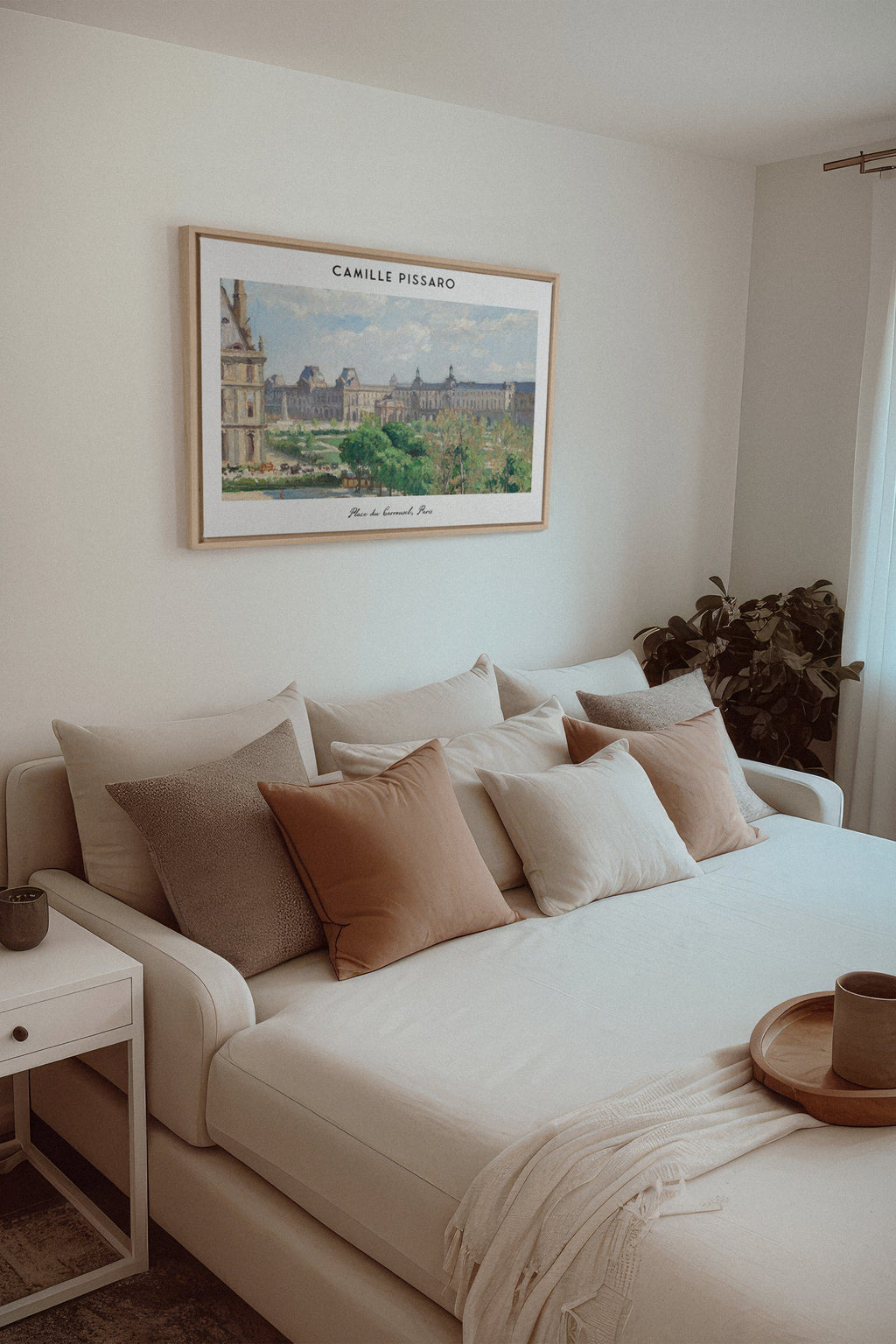 PLACE DU CARROUSEL, Stretched Canvas Artwork