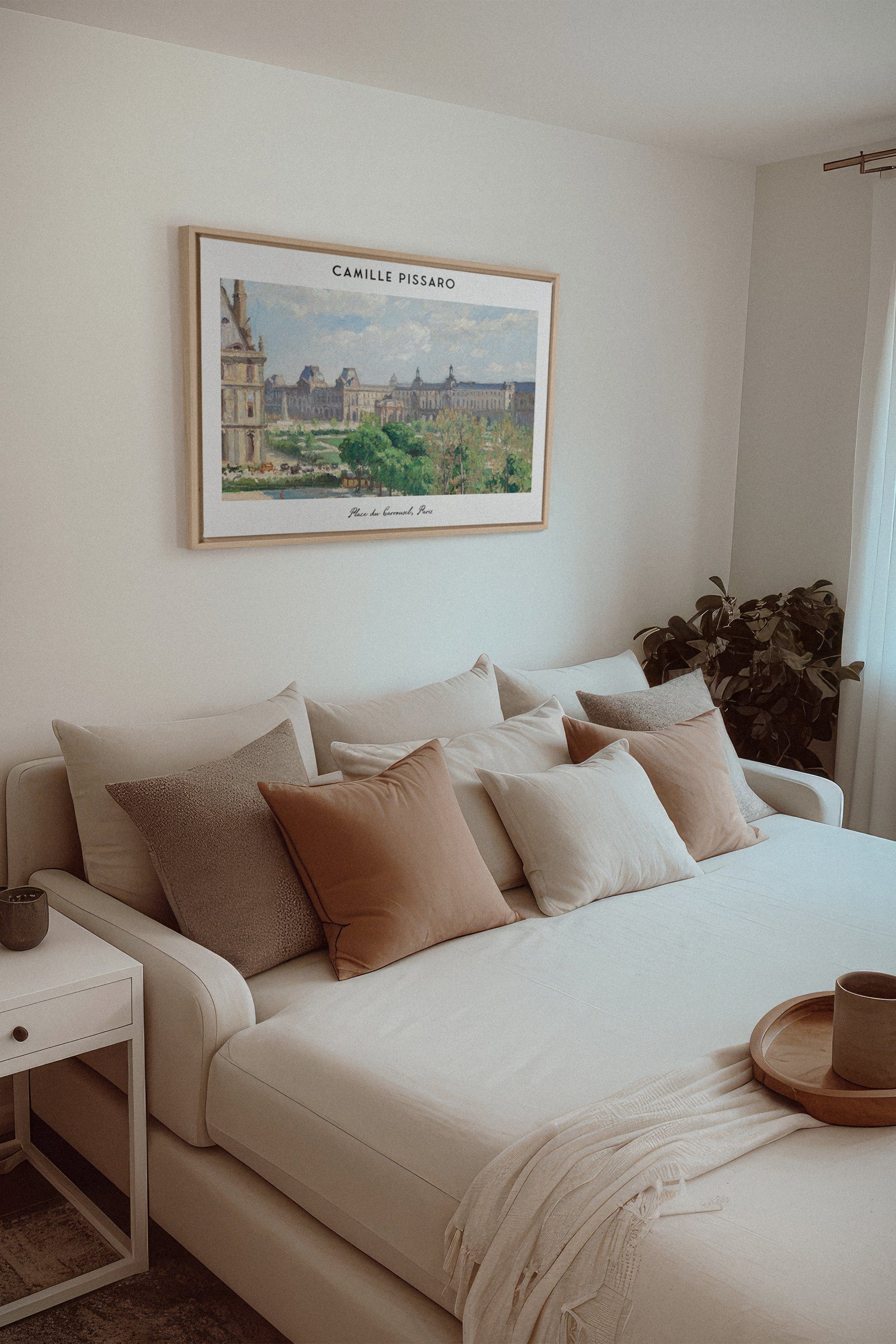 PLACE DU CARROUSEL, Stretched Canvas Artwork