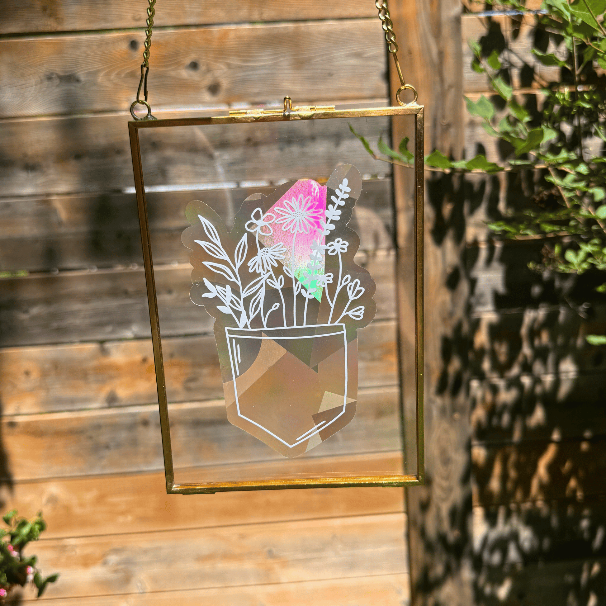 Pocket Garden Suncatcher Sticker