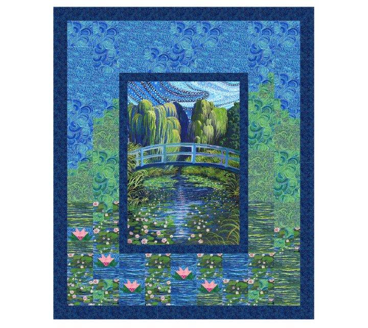 Jardin d'eau Artisan Spirit - Motif Parc aux nénuphars